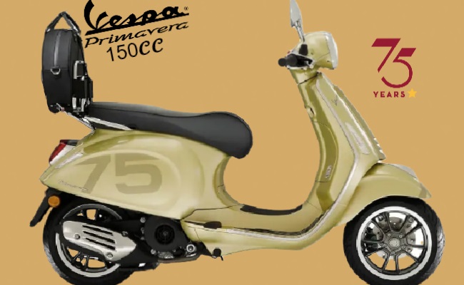Vespa Primavera sport 150cc 75th