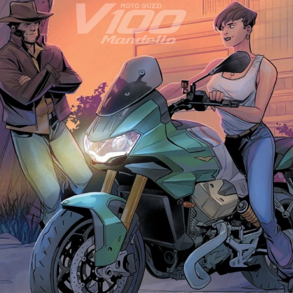 Moto Guzzi sollicite Marvel pour communiquer sur la V100