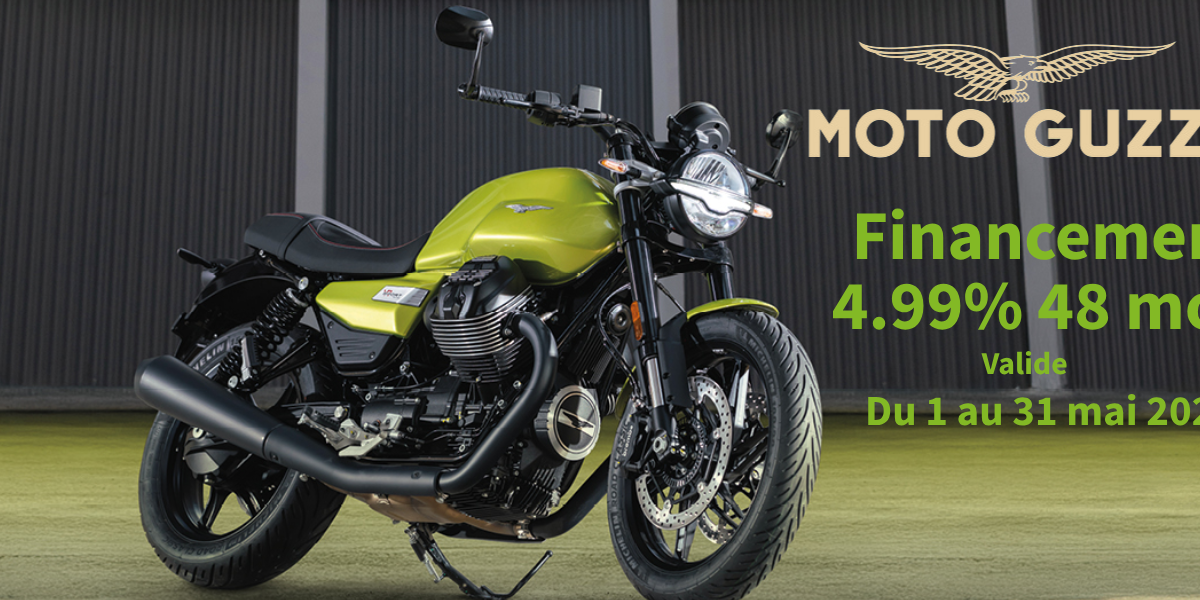 Promotion Moto Guzzi Mai 2025