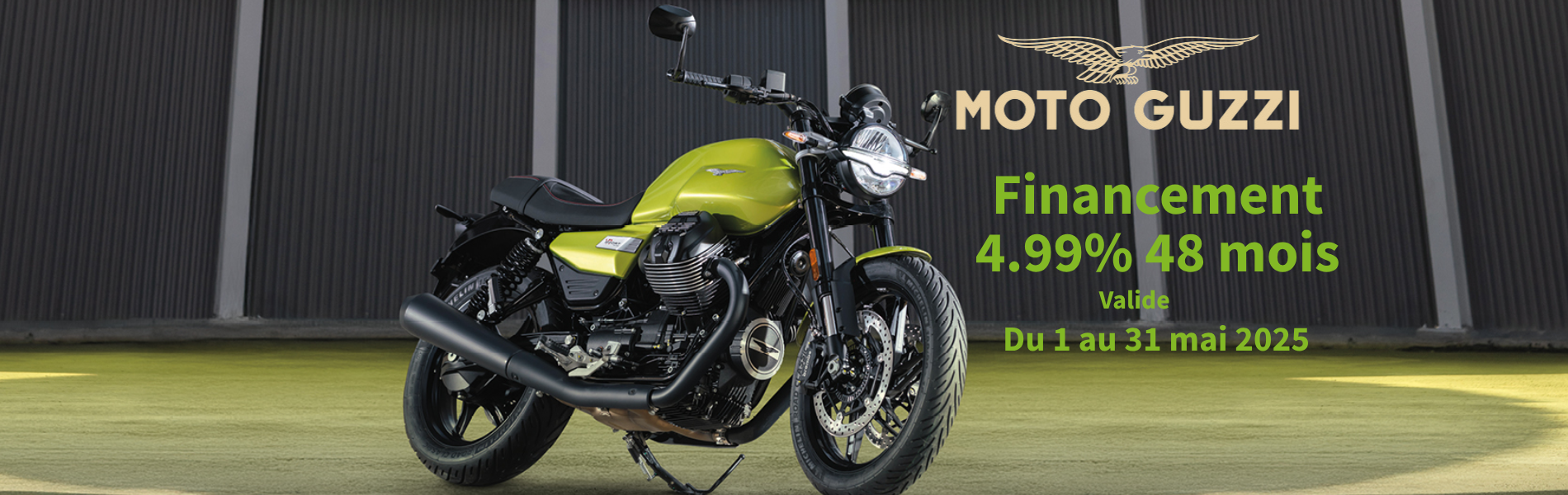 Promotion Moto Guzzi Mai 2025